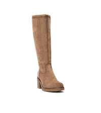 Xti Women's Suede Tall Boots Refresh Collection By Xti