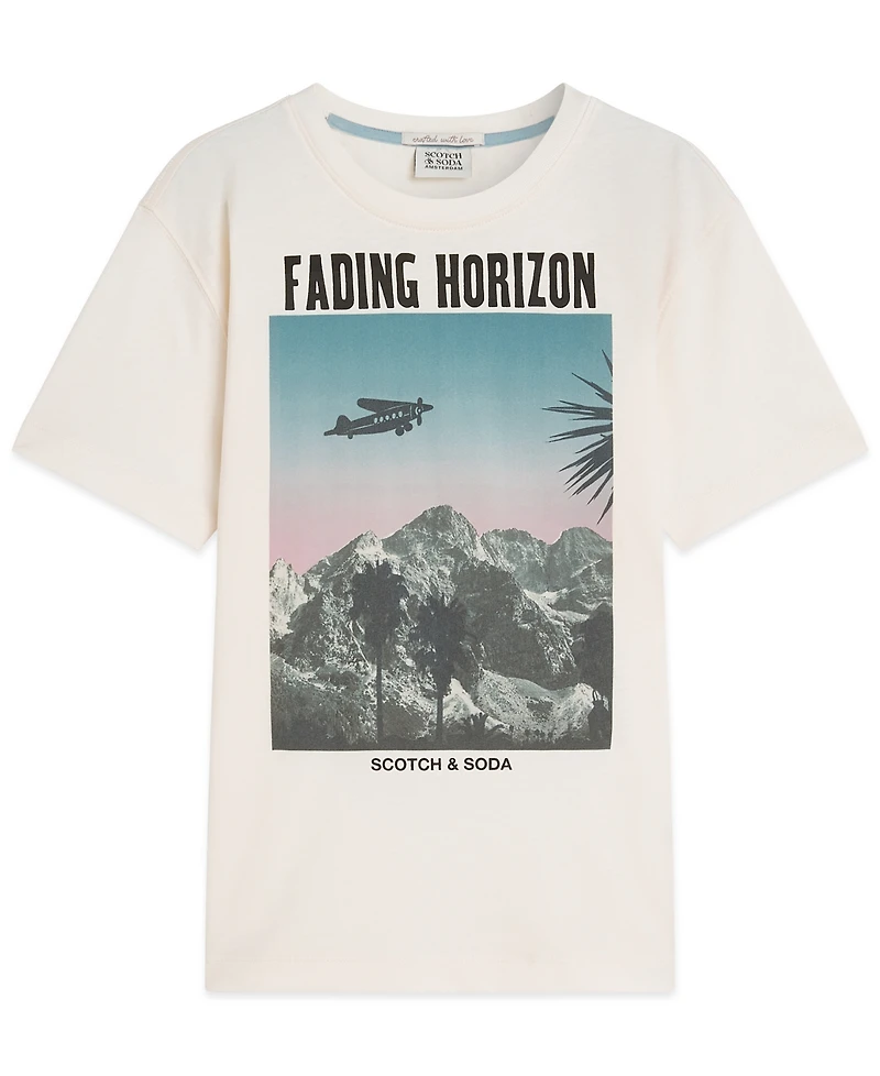 Scotch & Soda Boys 8-16 Short Sleeve Graphic T-Shirt