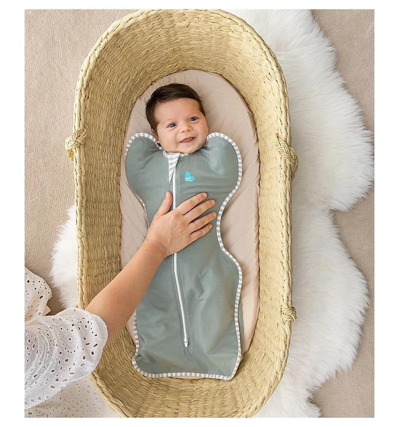 Love To Dream Swaddle Up Sleep Sack - Original 1.0 Tog Twinkle Pink Medium (13-19lbs)
