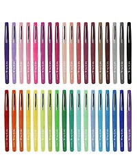 Htutwoo 10 Pcs Felt Tip Pens, Assorted Colors, For Journaling, Writing, Note Taking, Planner Coloring, Great For Art Office And School Supplies