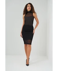 Anatomie Women's Alessia Mesh Pencil Skirt