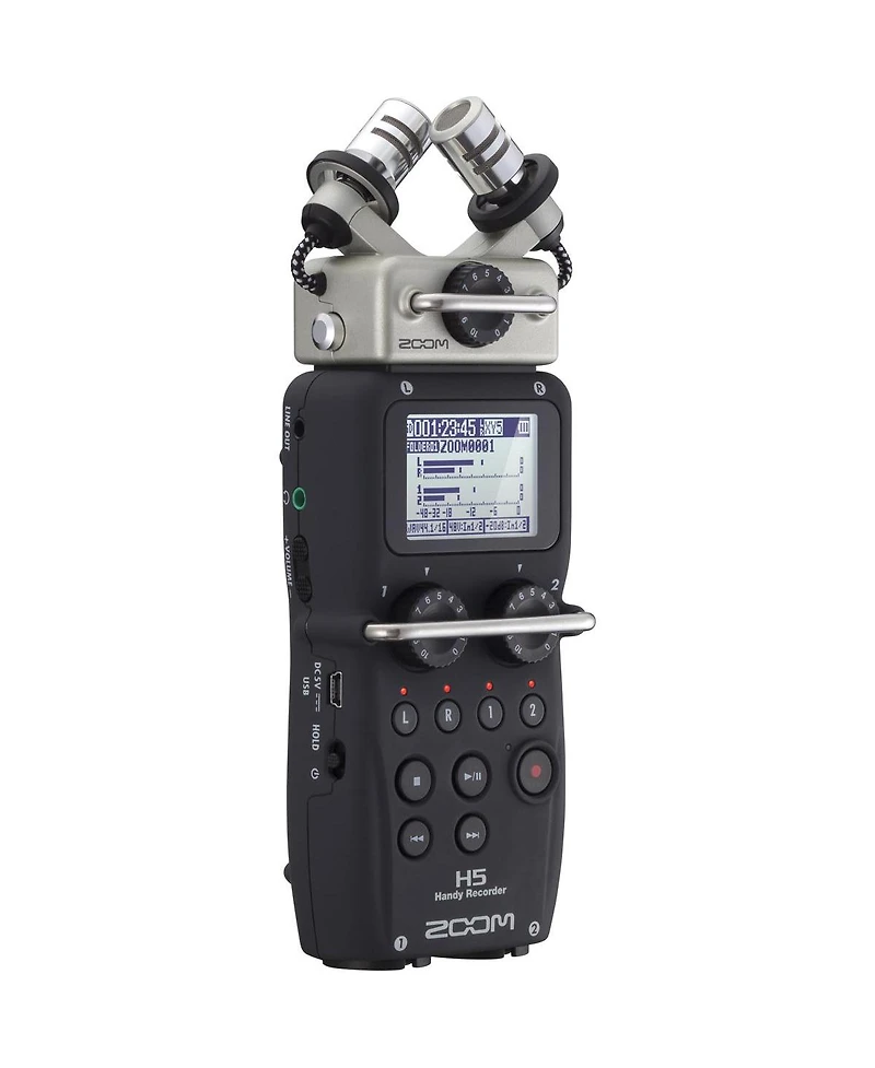 Zoom ZH5 Recorder with Interchangeable Microphone System