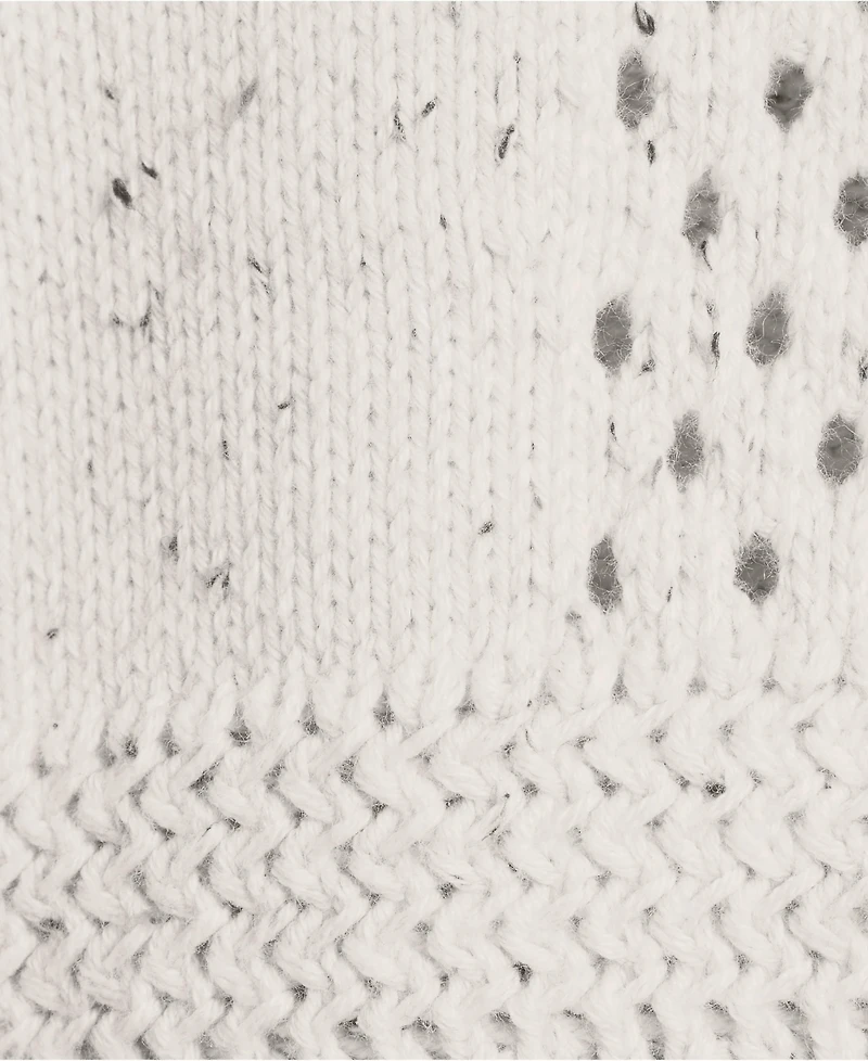 Lands' End Women's Drifter Large Collar Zip Front Cardigan Sweater