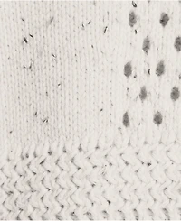 Lands' End Women's Drifter Large Collar Zip Front Cardigan Sweater