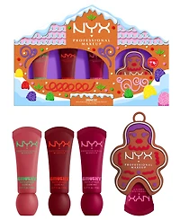 Nyx Professional Makeup 3-Pc. Holiday Smushy Lip Balm Gift Set