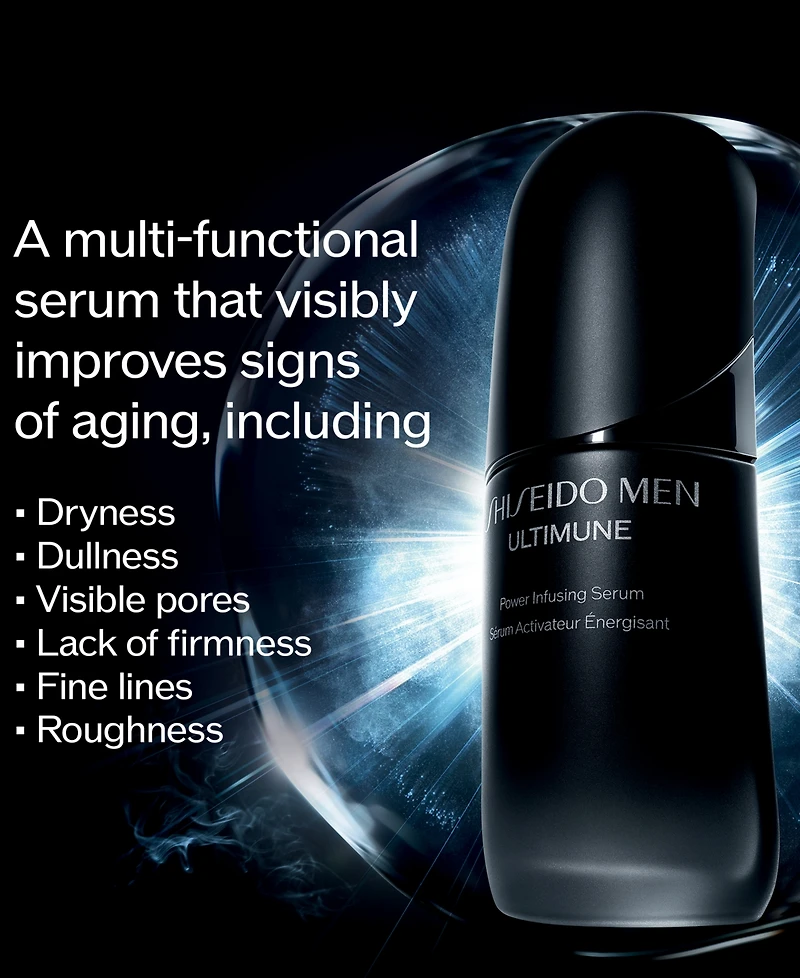 Shiseido Men's Ultimune Power Infusing Face Serum, 1.7 oz.