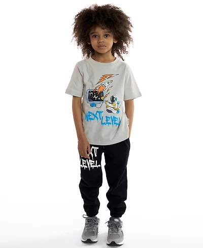 Sovereign Code Boys 2T-7 2-Piece Graphic Print T-Shirt and Joggers Set