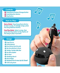 Otamatone Melody Series Japanese Electronic Mini Musical Toy Portable 11 Pre-Programmed Songs