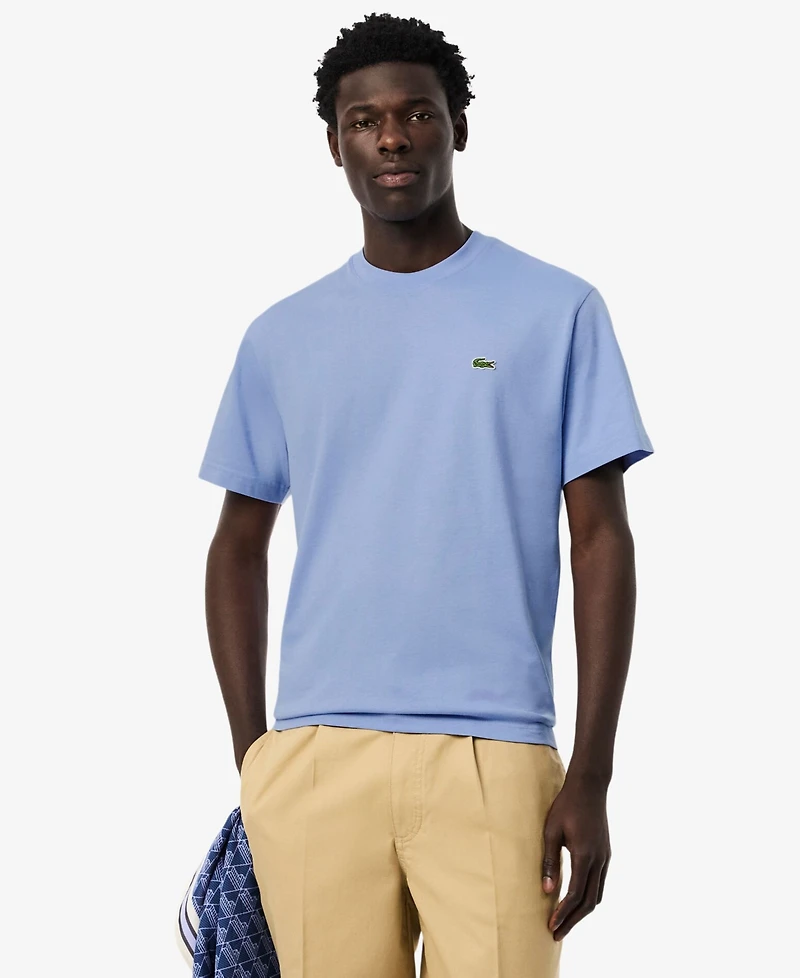 Lacoste Men's Classic Fit Short Sleeve Crewneck Logo T-Shirt