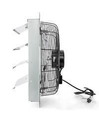 Vie Air 18 Inch Shutter Exhaust Fan with Power Cord