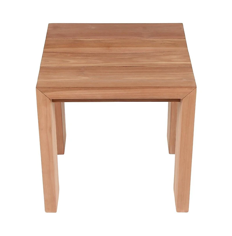 Meridian Furniture Tulum Teak Outdoor End Table