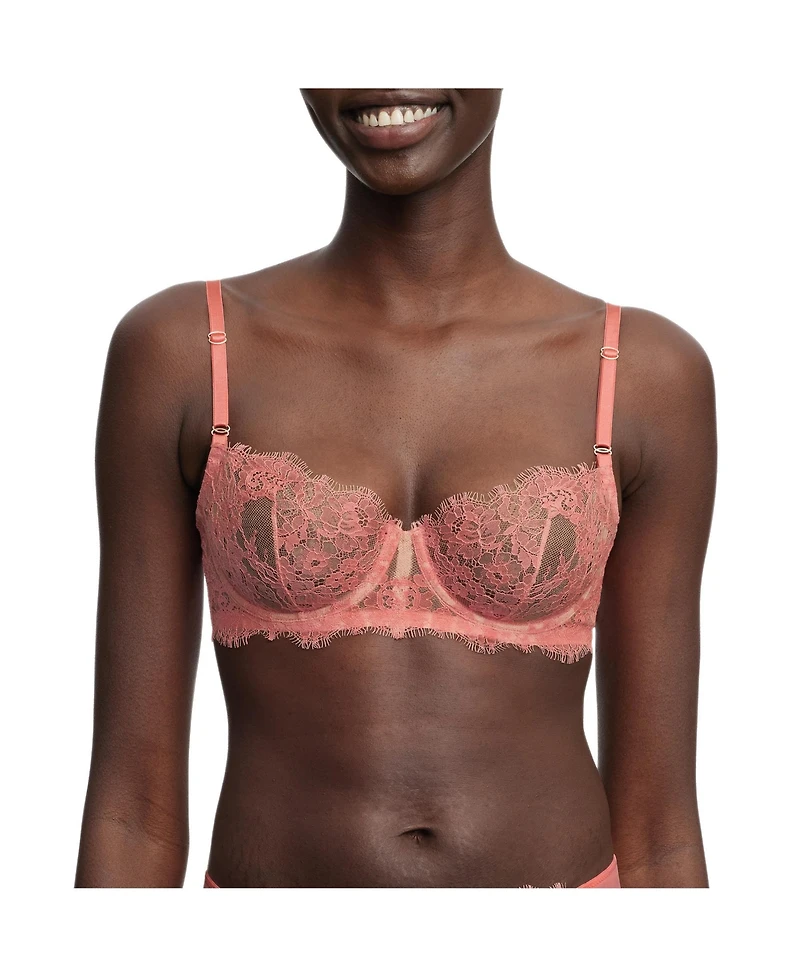 Skarlett Blue Entice Unlined Underwire Lace Balconette Bra
