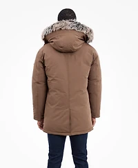 Michael Kors Men's Hooded Bib Snorkel Parka, Created for Macy's