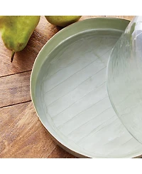 Napa Home & Garden Kammie Serving Tray With Cloche Large