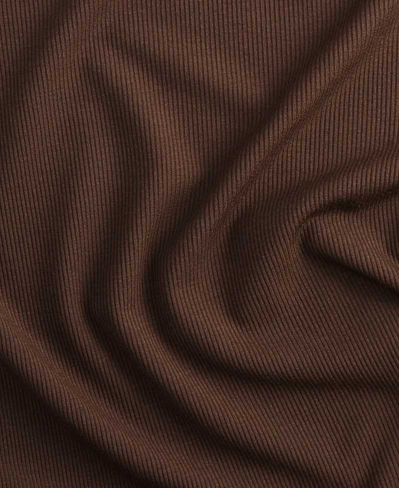 I.n.c. International Concepts Petite Rib-Knit Asymmetric Top, Macy's Exclusive