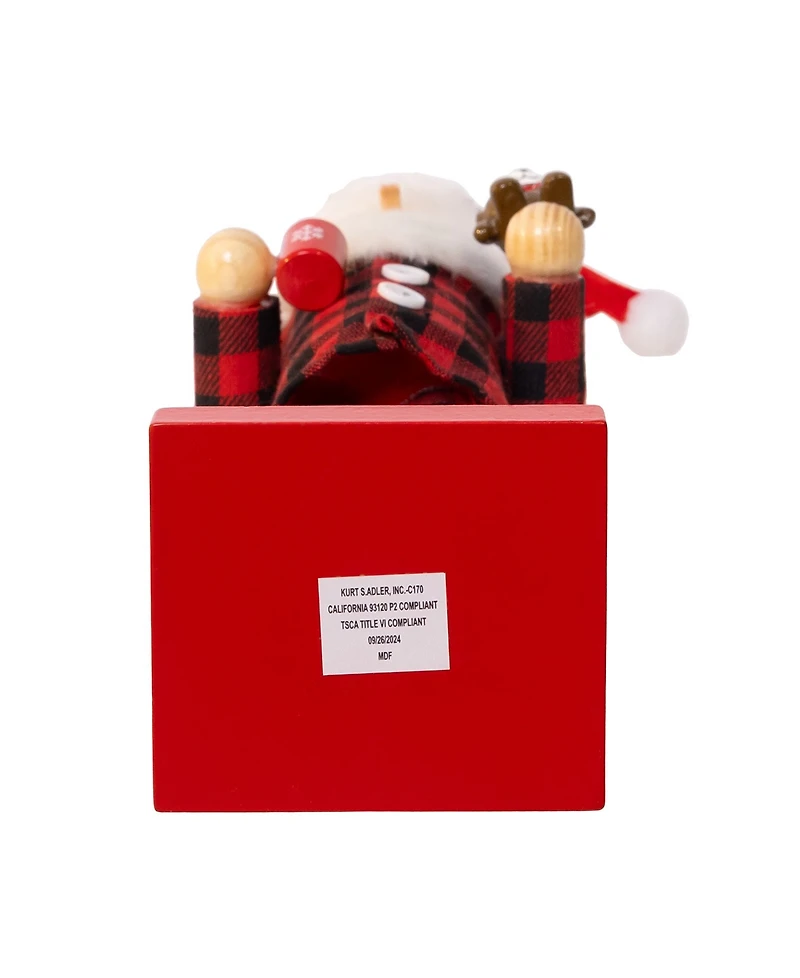Kurt Adler 15-Inch Santa with Pajamas Nutcracker