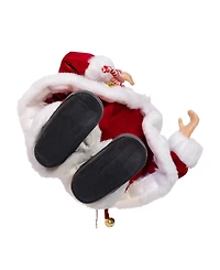 Kurt Adler 12-Inch Standing Christmas Santa with Sack