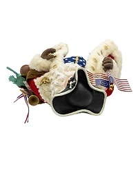 Kurt Adler 11-Inch Fabriche 250th Anniversary of America Musical Santa