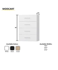 Lovmor 4 Drawer Short Tower for Closet Organizer Unit