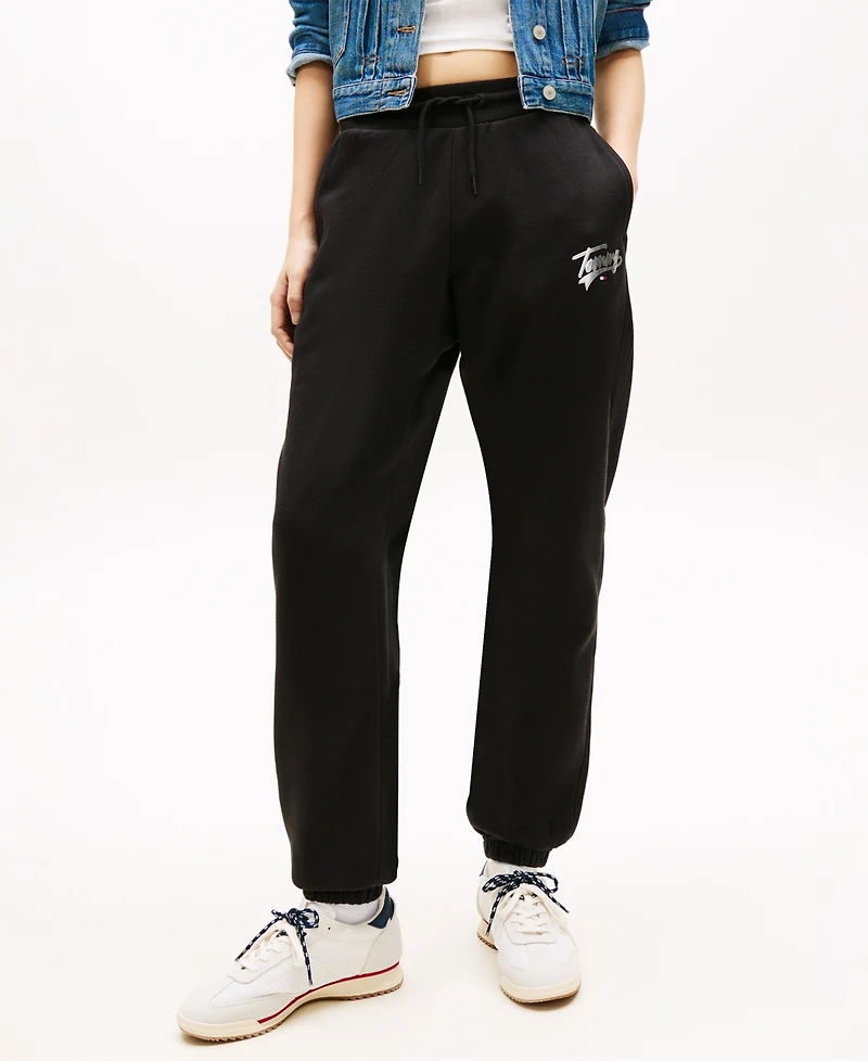Tommy Jeans Women's Relaxed Fit Pull-On Sweatpants