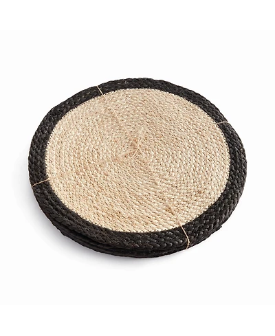 Napa Home & Garden Jute Coil Round Placemats, Set of 8