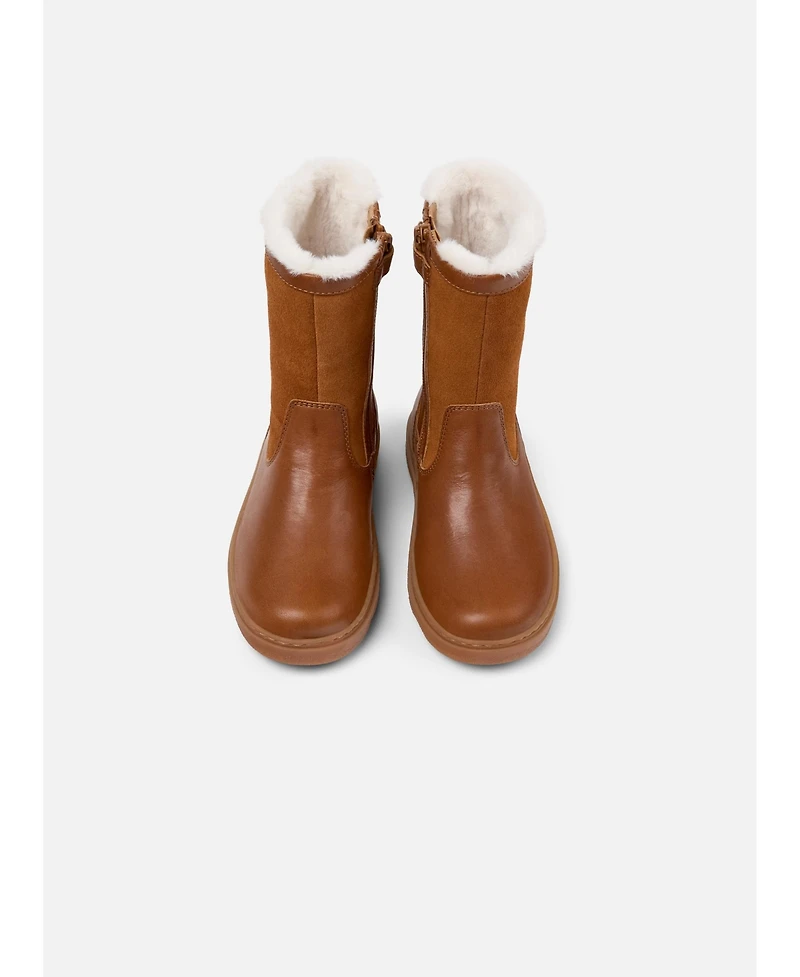 Camper Girls Kiddo Leather Boots