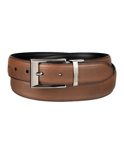 Tommy Hilfiger Men's 2-In-1 Reversible Flex Comfort Stretch Dress Belt