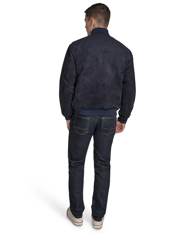 Tommy Hilfiger Men's Bomber with Patches Jacket