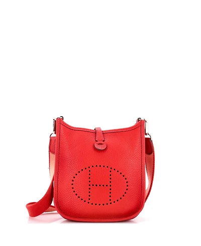 Pre-Owned Hermes Tpm Evelyne Bag Gen Iii Clemence
