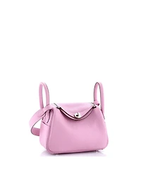 Pre-Owned HERMA‰S Mini Lindy Bag Clemence