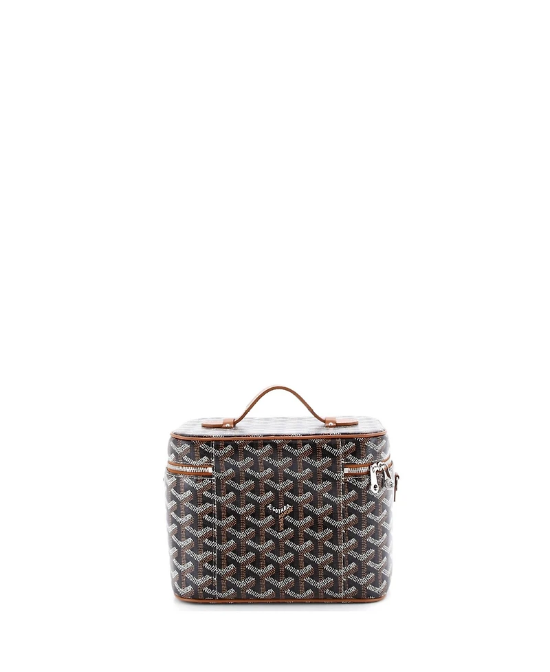 Pre-Owned Goyard Muse Vanity Case Coated Canvas