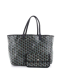 Pre-Owned Goyard Pm Saint Louis Tote Claire Voie Coated Canvas