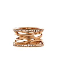 Pre-Owned Bvlgari B.Zero1 Design Legend Zaha Hadid Four Band Ring