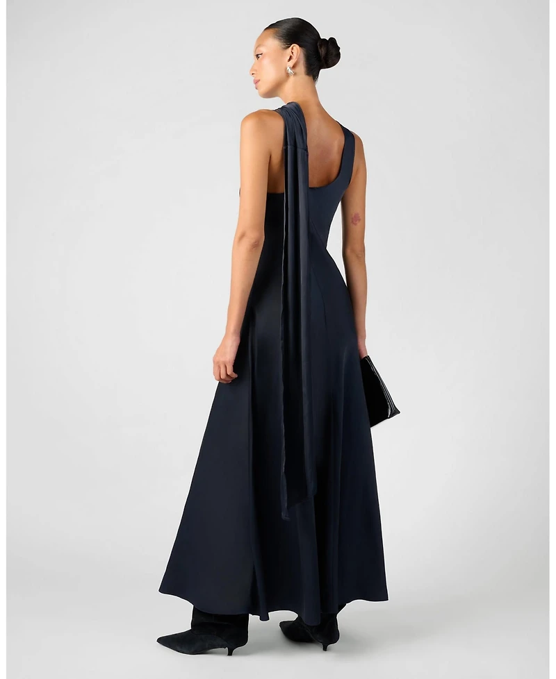 WeWoreWhat Women's Wrap Neck Slip Dress