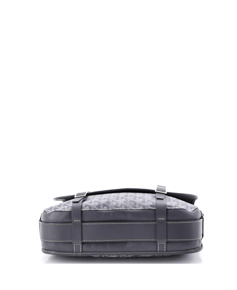 Pre-Owned Goyard Gm Belvedere Messenger Bag Coated Canvas