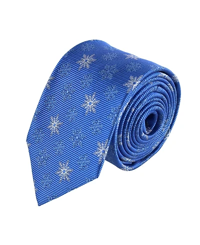 Trafalgar Big & Tall Let It Snow Novelty Snowflake Nectie