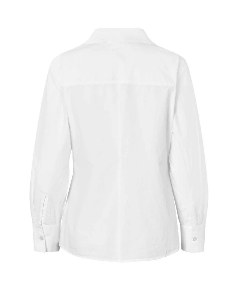 Masai Copenhagen Women's MaIzabele Long Sleeve Side Tie Shirt