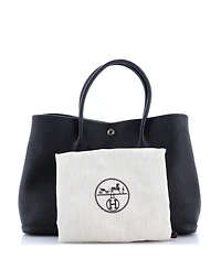 Pre-Owned HERMA‰S 36 Garden Party Tote Leather