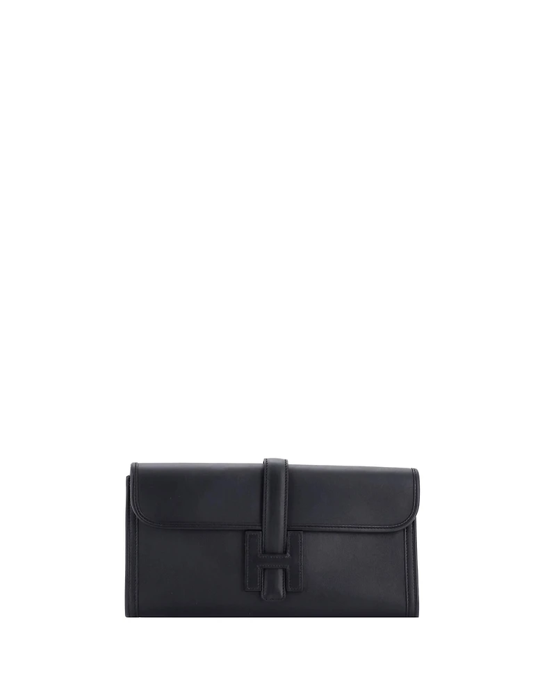 Pre-Owned HERMA‰S 29 Jige Elan Clutch Swift