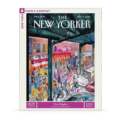 New York Puzzle Company New Heights 1000 Piece Puzzle