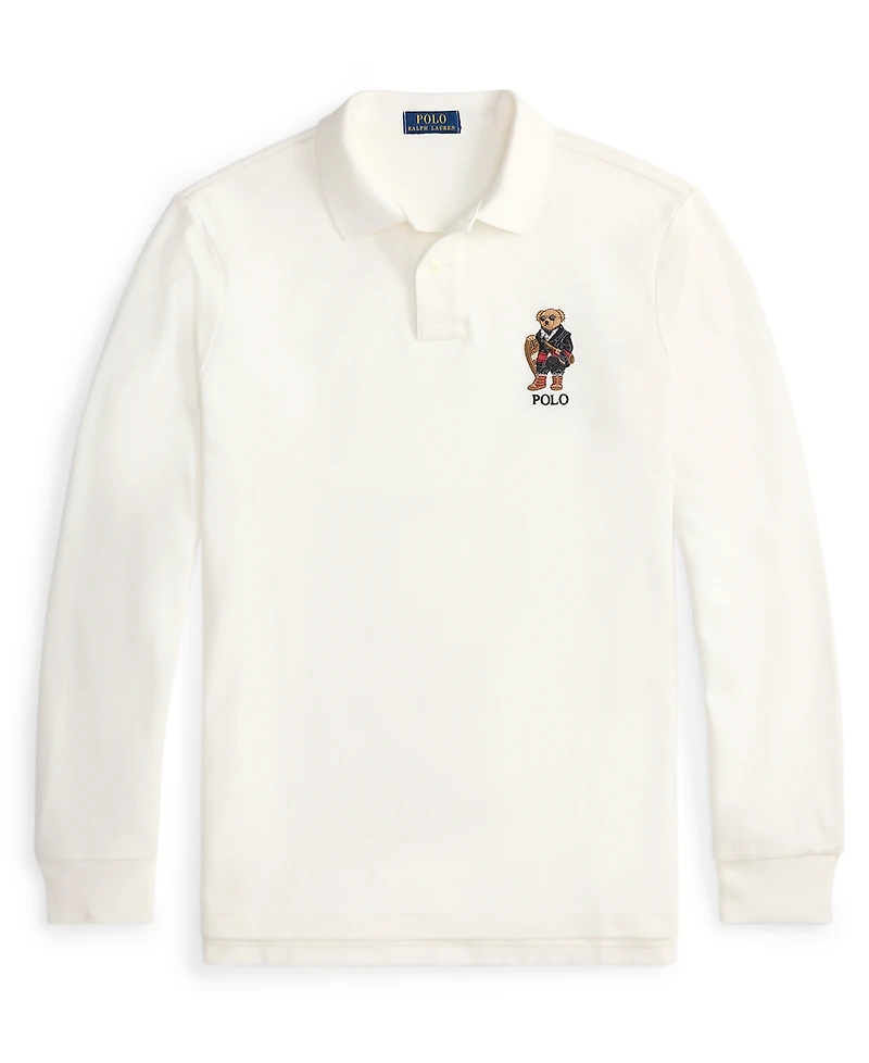 Polo Ralph Lauren Men's Classic Fit Bear Long-Sleeve Shirt