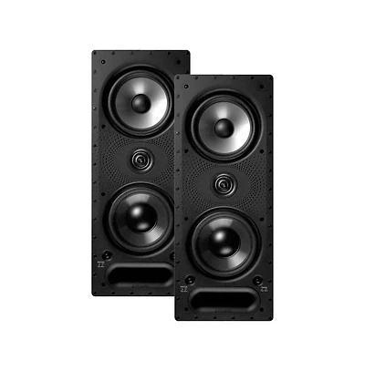 Polk Audio 265-ls Vanishing In Wall 3 Way Speakers (Pair)