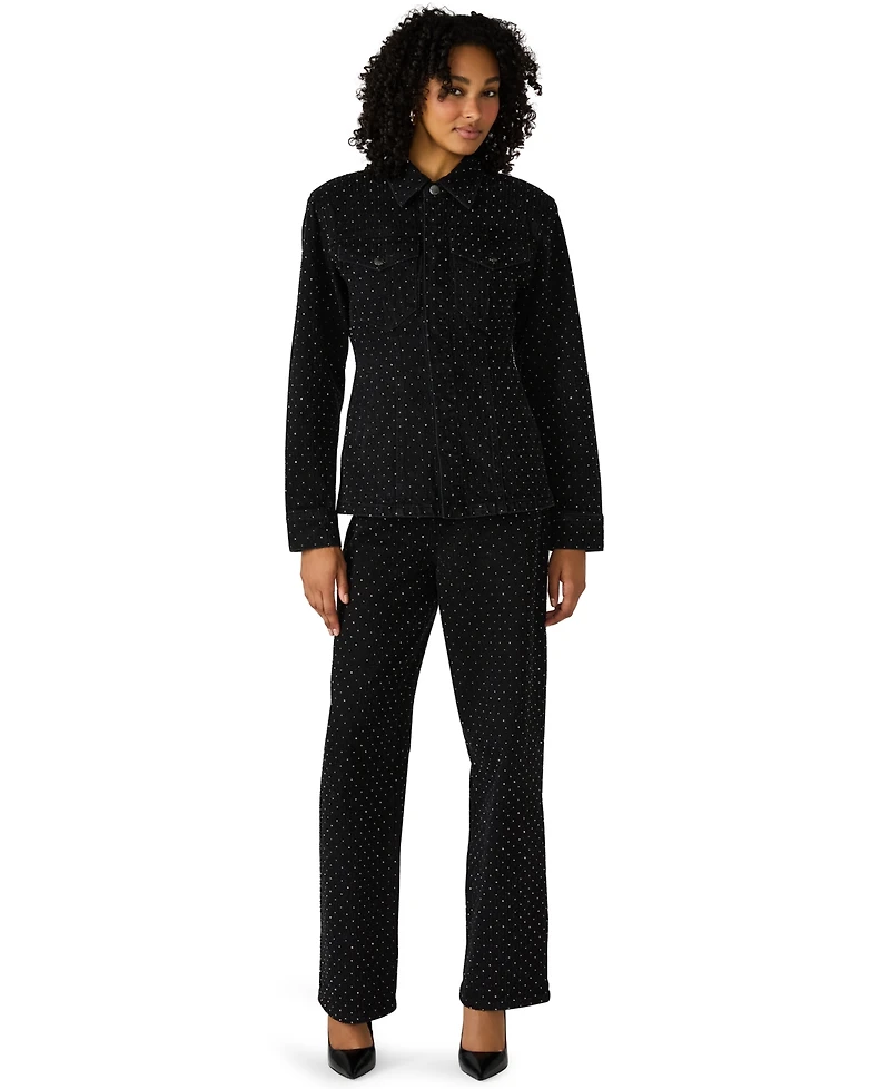 Steve Madden Women's Parc Long Sleeves Hourglass Blazer