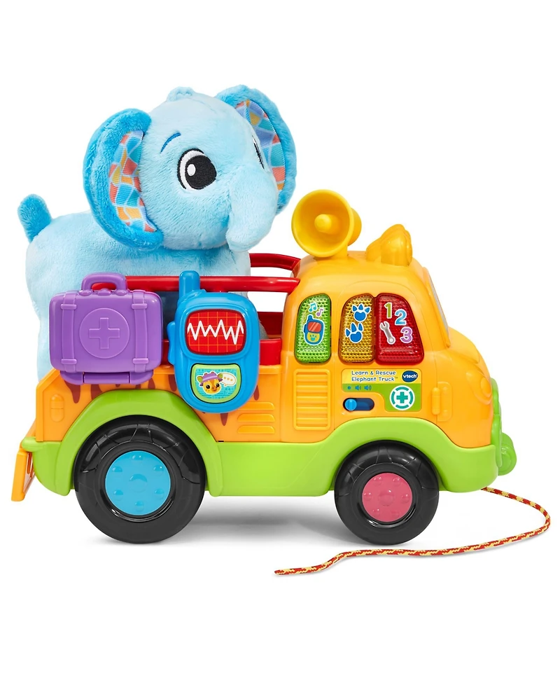 VTech Learn and Rescue Elephant Truck Toy