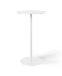 41.25" Adjustable Metal Round Bar Height Table