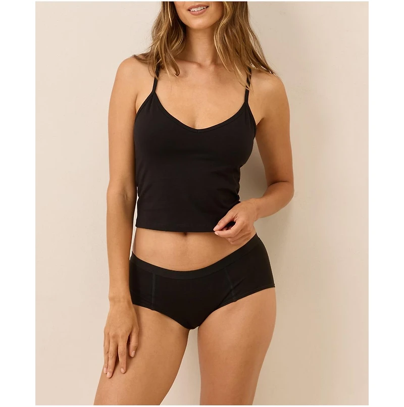 Pact Women's Everyday Shelf Bra Cropped Camisole