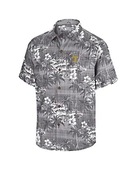 Tommy Bahama Men's Black Tennessee Volunteers Coconut Point Palmetta IslandZone Camp Button-Up Shirt