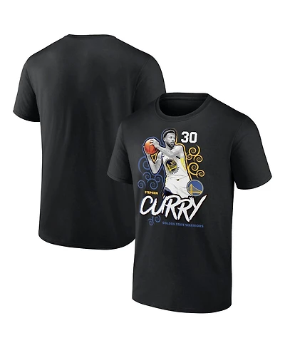 Fanatics Mto Label Men's Stephen Curry Black Golden State Warriors Competitor T-Shirt