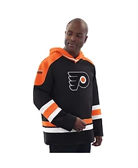 Starter Men's Orange/Black Philadelphia Flyers Hockey Pullover Hoodie