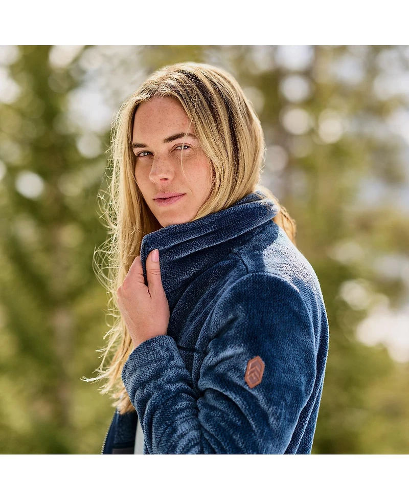 Free Country Women's Frost Butter Pile Full Zip Jacket